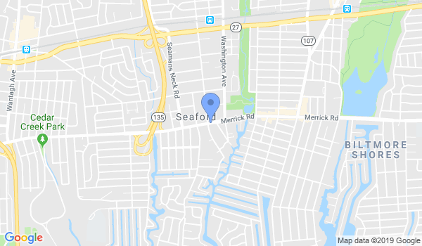 East Coast Karate location Map