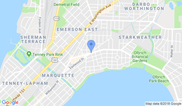 East Madison Karate location Map