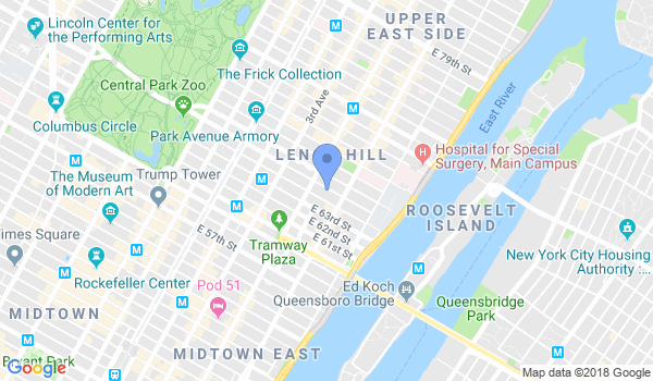 East Side Tae Kwon Do location Map