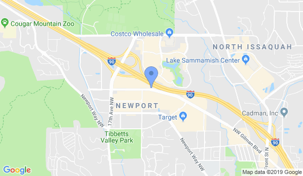 Eastside Kick Boxing location Map