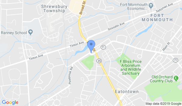 Eatontown Martial Arts location Map