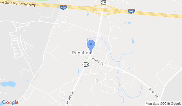 Eclectic Karate Raynham location Map