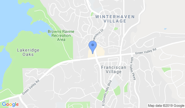El Dorado Hills Taekwondo Cntr location Map