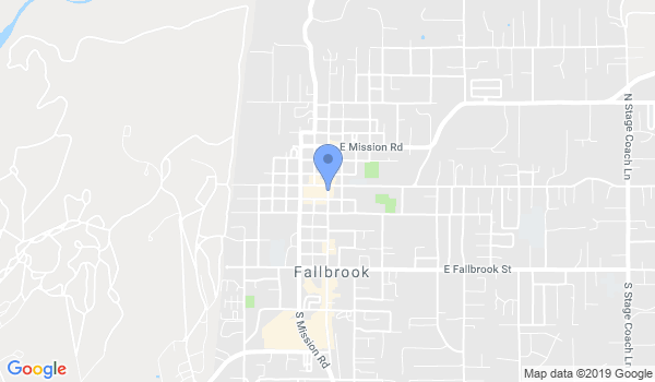 Fallbrook Martial Arts location Map