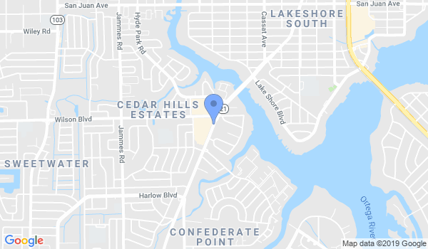 First Coast Karate location Map