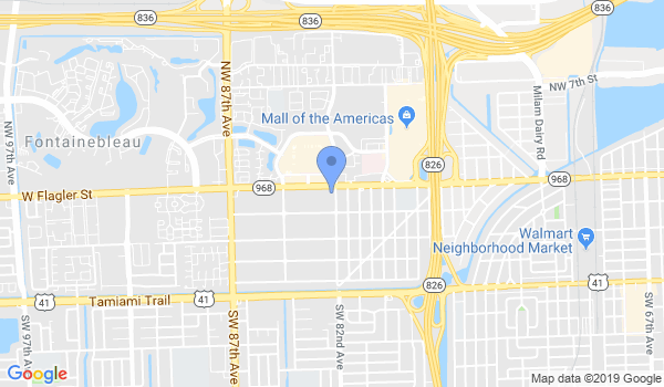 Florida Tae Kwon DO College location Map
