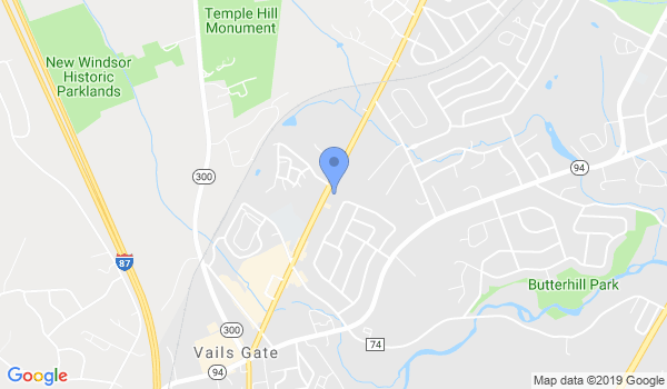 Frampton's Karate location Map