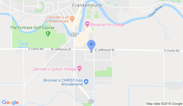 Frankenmuth Martial Arts Center location Map