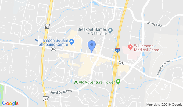 Franklin Taekwondo Academy location Map