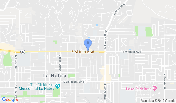 Frazier Martial Arts location Map