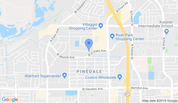 Fresno Kenpo Karate location Map