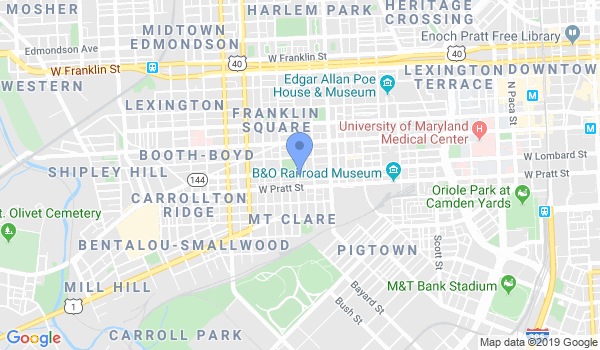 Genbukan Hisho Dojo USA location Map