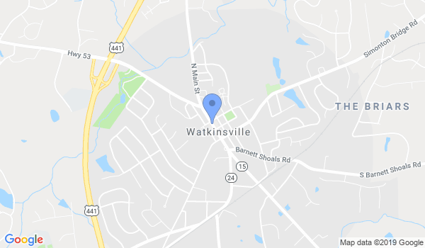 Georgia Karate Academy/Ajka location Map