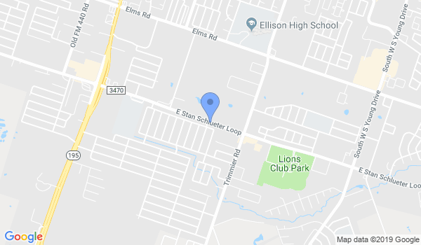 Gillaspy Taekwondo location Map