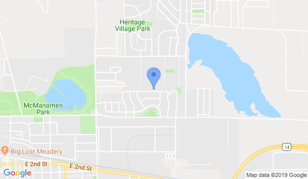 Gillette Dojo Kempo Karate location Map
