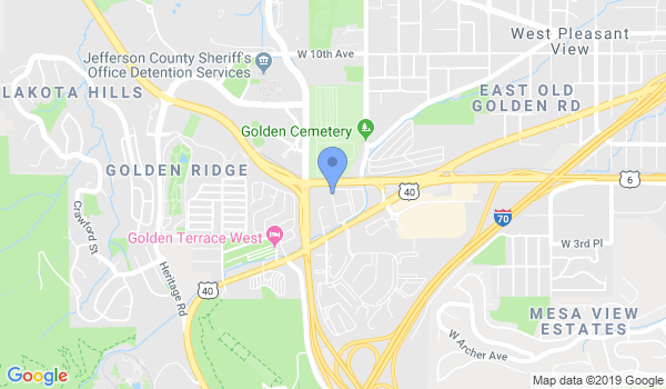 Golden Tae Kwon DO Ctr location Map