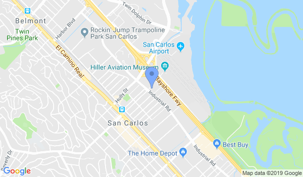 Golden State Taekwondo location Map