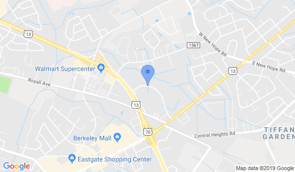 Goldsboro Okinawa Karatedo location Map