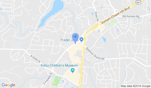 Goldsmith Kung Fu and Mixed Martial Arts location Map