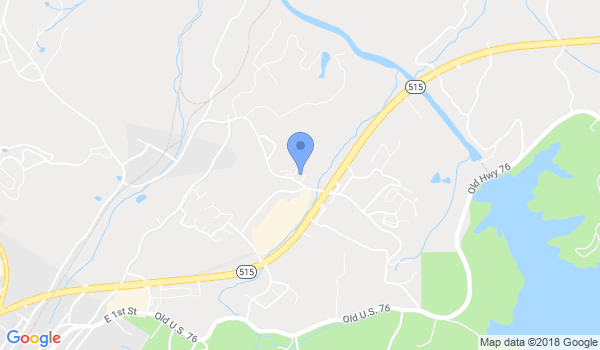 Gracie Barra Blue Ridge location Map