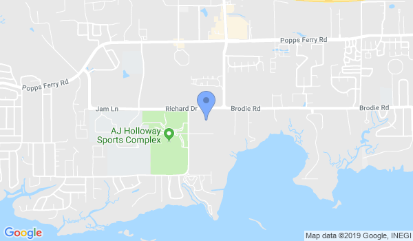 Gracie United - Biloxi location Map