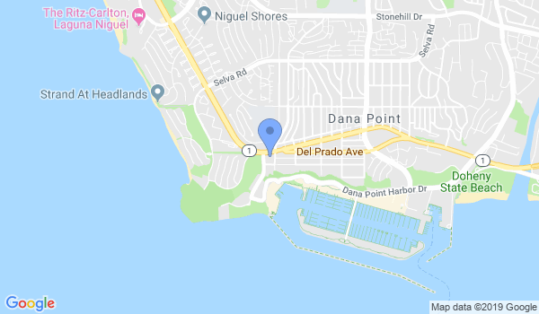 Gracie Barra Dana Point Martial Arts location Map