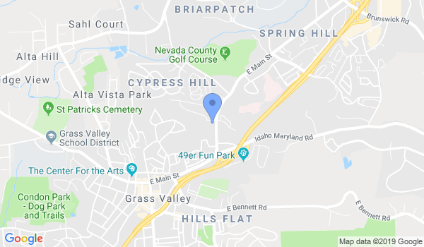 Grass Valley Kenpo Family Karate location Map