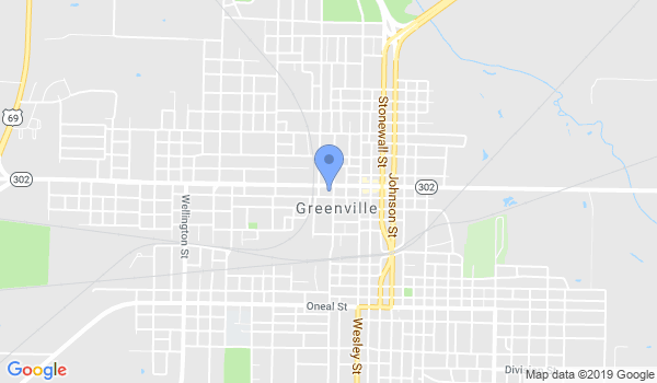 Greenville Tae Kwon DO location Map