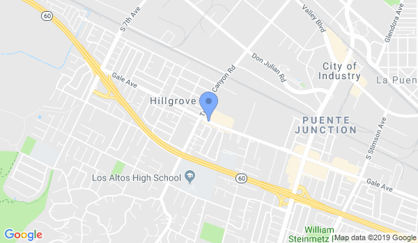 Hacienda MMA Training Center location Map