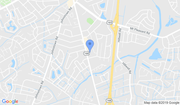 Hampton Roads Karate location Map