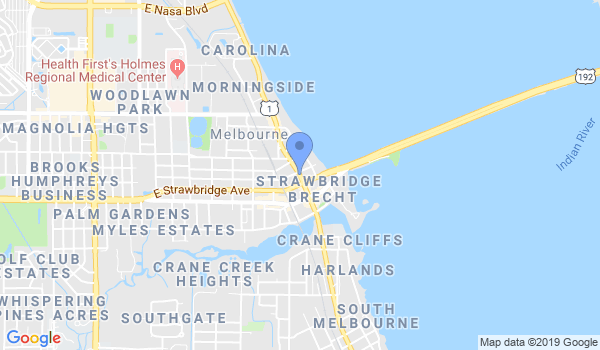 Harbor City Dojo location Map