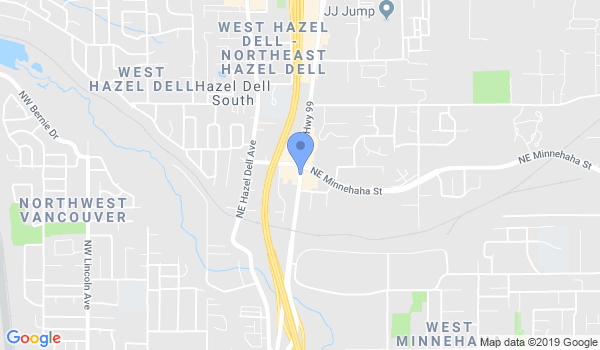 Hazel Del Kung Fu location Map