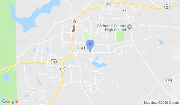 Heflin Taekwondo location Map