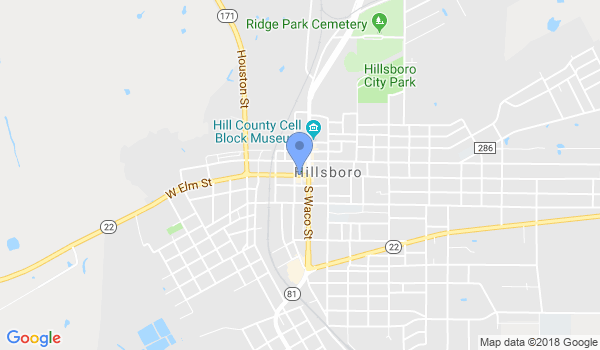 Hillsboro Karate School location Map