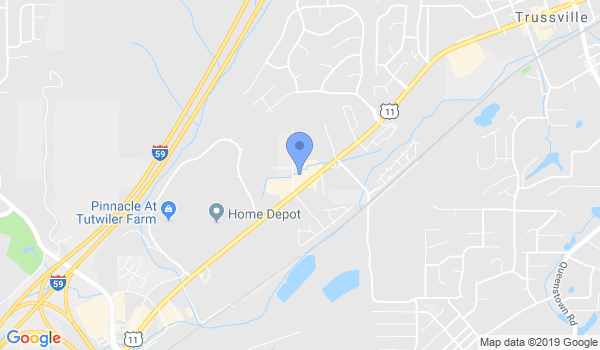 Hirano Ha Karate of Trussville location Map