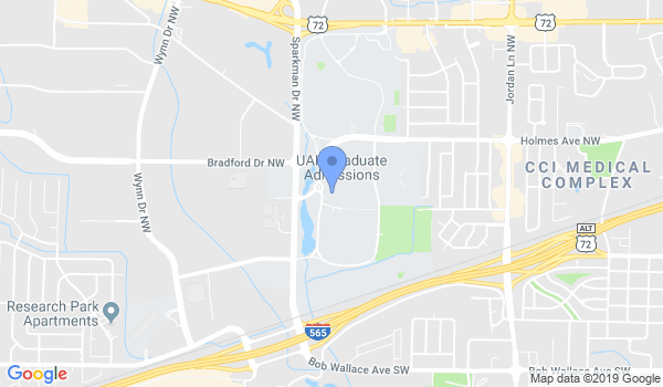 UAHuntsville Bujinkan location Map