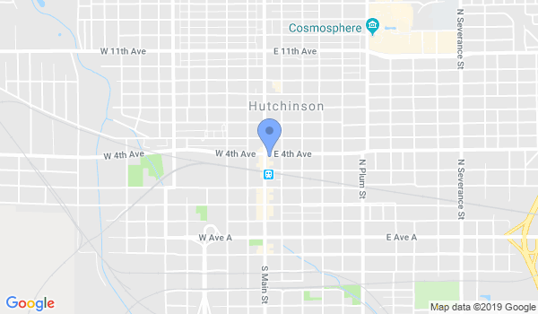 Hutchinson School of Karate location Map