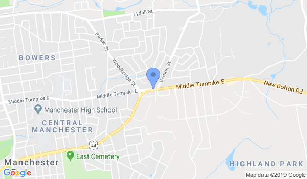 Hwang's School of Tae Kwon-DO location Map