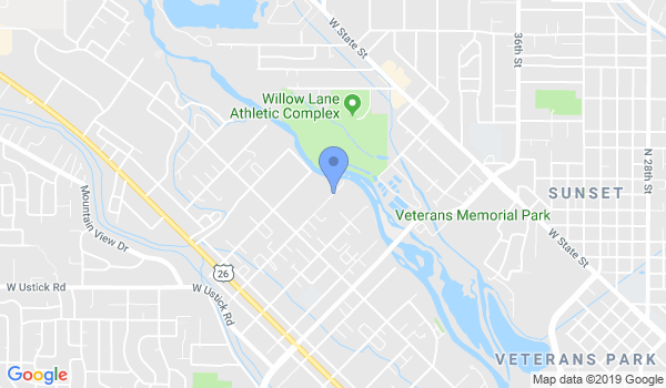 Idaho Freestyle Martial Arts Club location Map