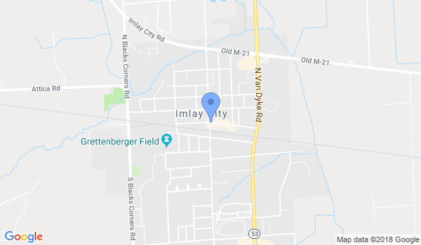 Imlay City School Of Martial Arts location Map