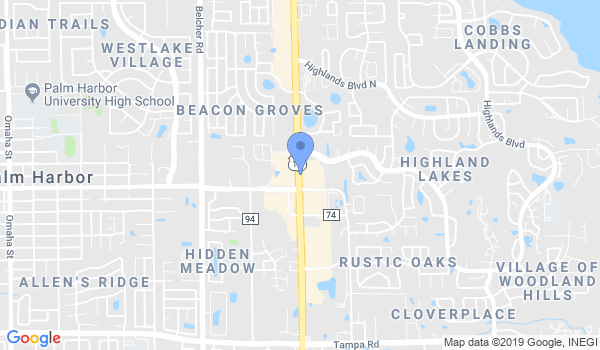 Impact School of Martial Arts location Map