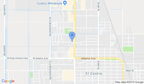 Imperial Valley Karate Club location Map