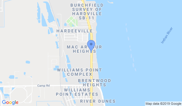 Indian River Karate School location Map