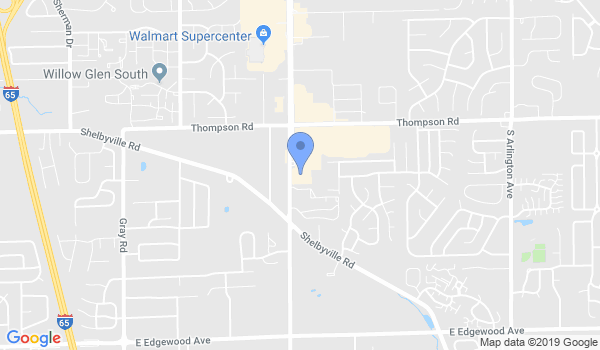 Indianapolis Karate location Map