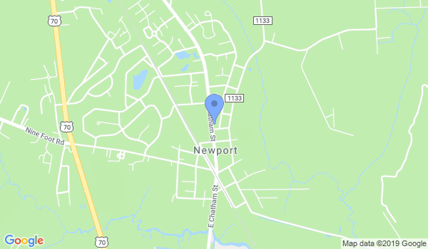Inner Banks Karate, LLC location Map