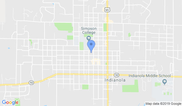 Iowa Black Belt Academy - Indianola location Map