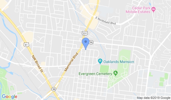 Iron Fist Dojo location Map