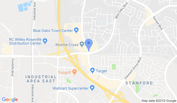 Jaime's Martial Arts location Map