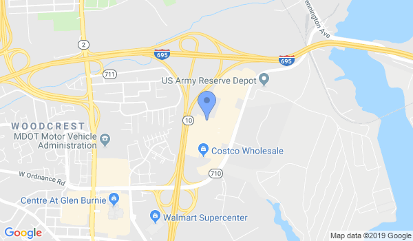 Joe Coceres Karate location Map