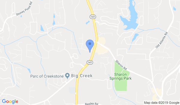John's Creek Kickboxing location Map